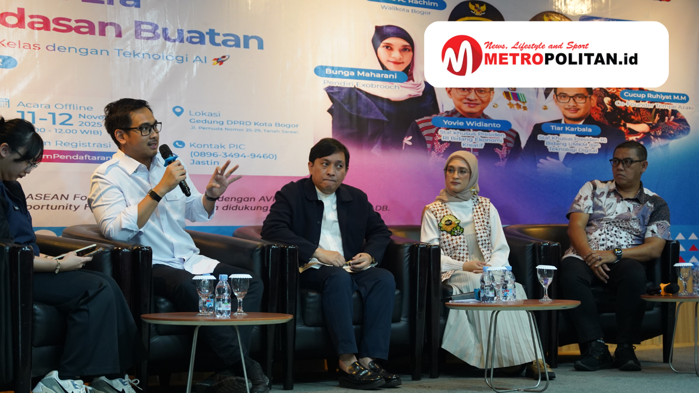 Ratusan UMKM Kota Bogor Dilatih Melek AI, Dua Staf Khusus Presiden Dorong Pertumbuhan UMKM Lewat Transformasi Digital