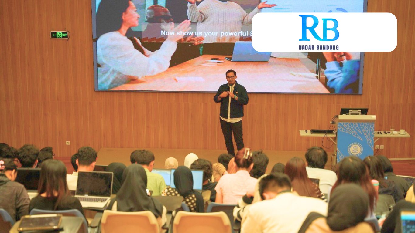 SBM ITB Hadirkan Staf Khusus Presiden Tiar Karbala untuk Tingkatkan Skill Pitching Ide Bisnis Mahasiswa