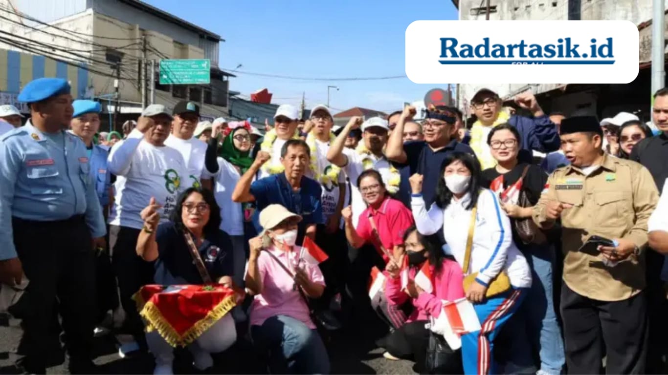 Isu Toleransi Menguat di Kota Tasikmalaya, 15 Ribu Warga Tumpah Ruah di Jalan Santai Kerukunan
